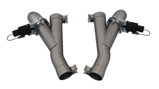 2012-2022 Jeep Grand Cherokee SRT, Trackhawk, Dodge Durango SRT QTP Aggressor Cutout Pipes