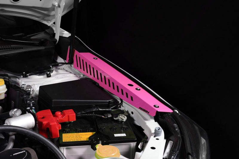 PERRIN 22-25 Subaru WRX Fender Shroud Set - Hyper Pink