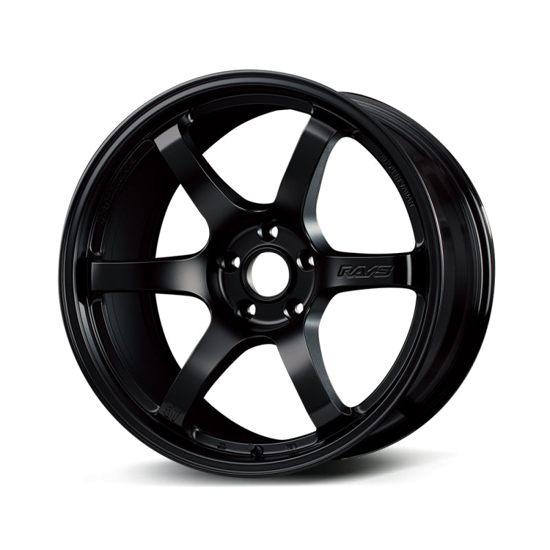 Gram Lights 57DR 19x9.5 +25 5x114.3 Semi Gloss Black Wheel