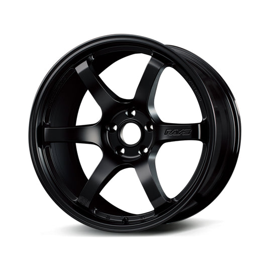 Gram Lights 57DR 19x9.5 +25 5x114.3 Semi Gloss Black Wheel